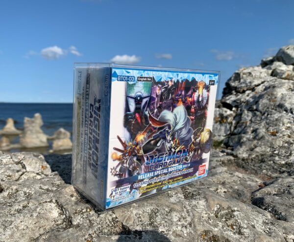 Skyddsbox för Digimon Modern Booster Box - PET Plast