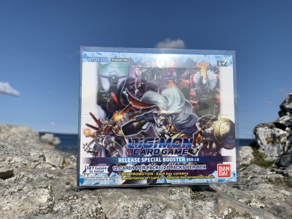 Skyddsbox för Digimon Modern Booster Box - PET Plast - Bild 2