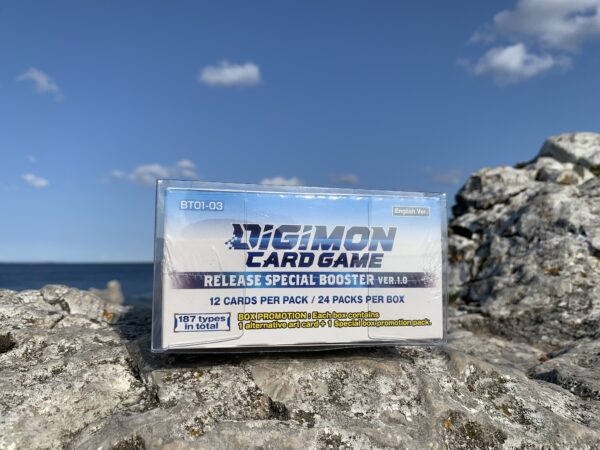 Skyddsbox för Digimon Modern Booster Box - PET Plast - Bild 5