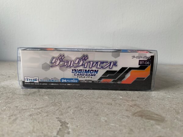 Skyddsbox för Digimon Japansk Booster Box - PET Plast - Bild 2