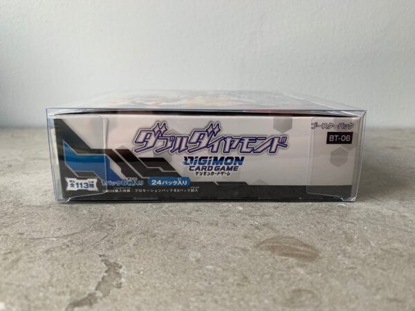 Skyddsbox för Digimon Japansk Booster Box - PET Plast - Bild 3