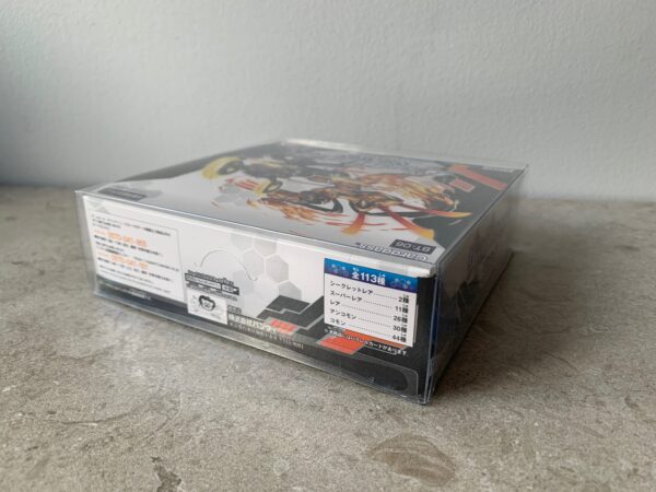 Skyddsbox för Digimon Japansk Booster Box - PET Plast - Bild 4