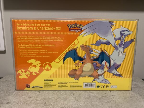Skyddsbox för Reshiram & Charizard Collection Box - PET Plast - Bild 2