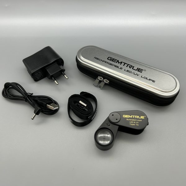 GEMTRUE Lupp LED + UV: Laddningsbar - Bild 2