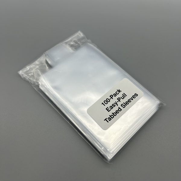 Easy Pull Tabbed Card Sleeves - 100 Pack - Bild 3