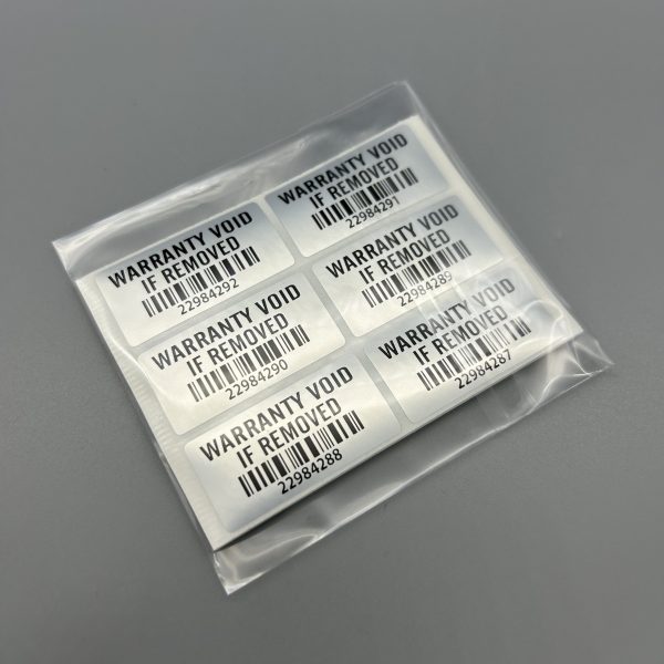 X36 Tamper Proof Stickers för Box Breaks - Bild 2