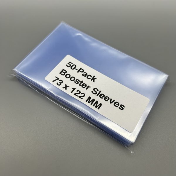 50-Pack Booster Pack Sleeves 73x122mm